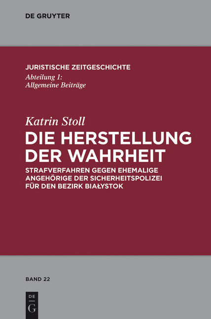 Die Herstellung der Wahrheit main product photo