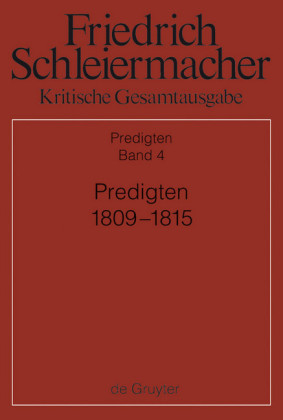 Predigten 1809-1815. Bd.4