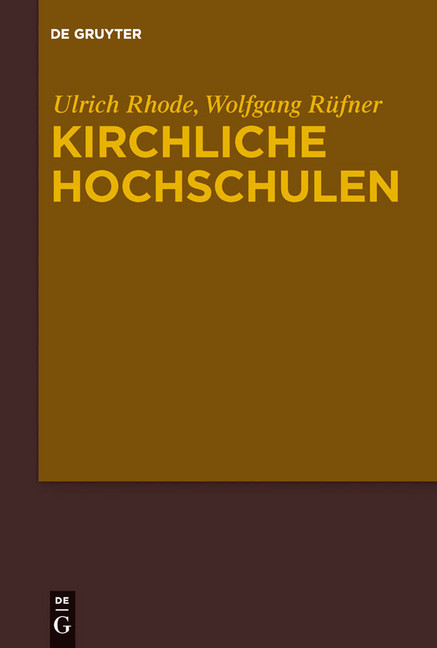 Kirchliche Hochschulen main product photo