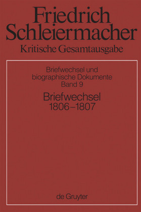 Briefwechsel 1806-1807. Bd.9