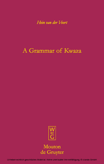 A Grammar of Kwaza main product photo