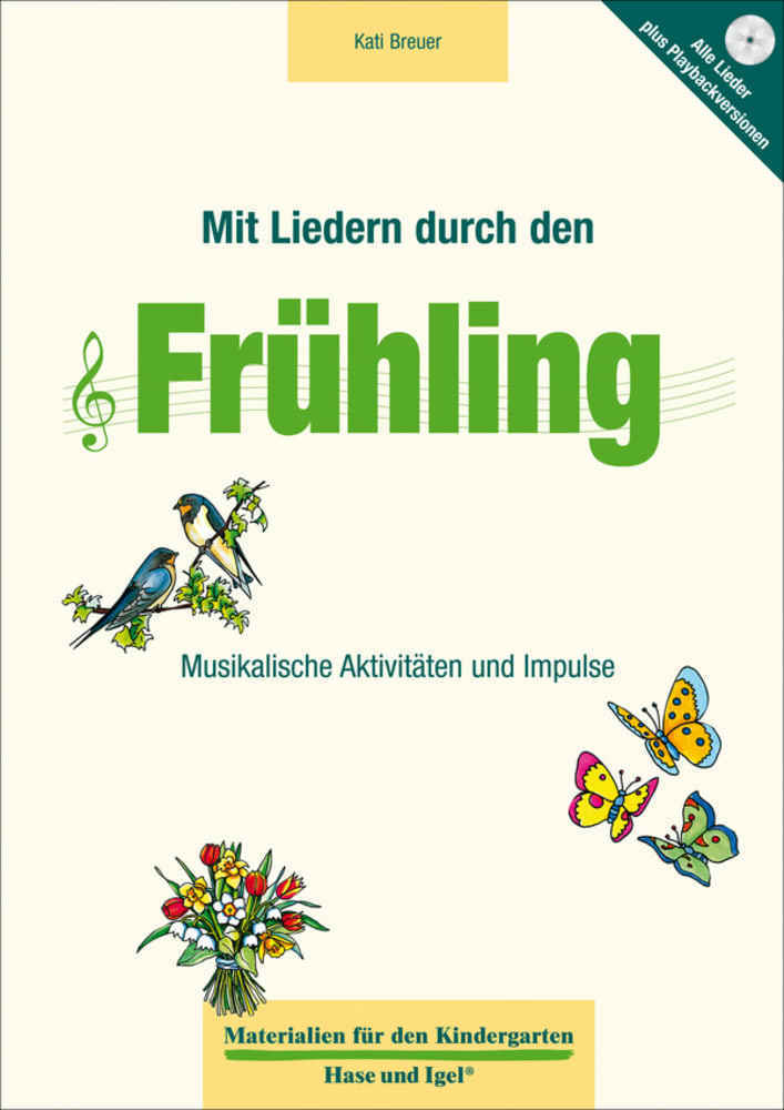 Mit Liedern durch den Frühling, m. Audio-CD main product photo
