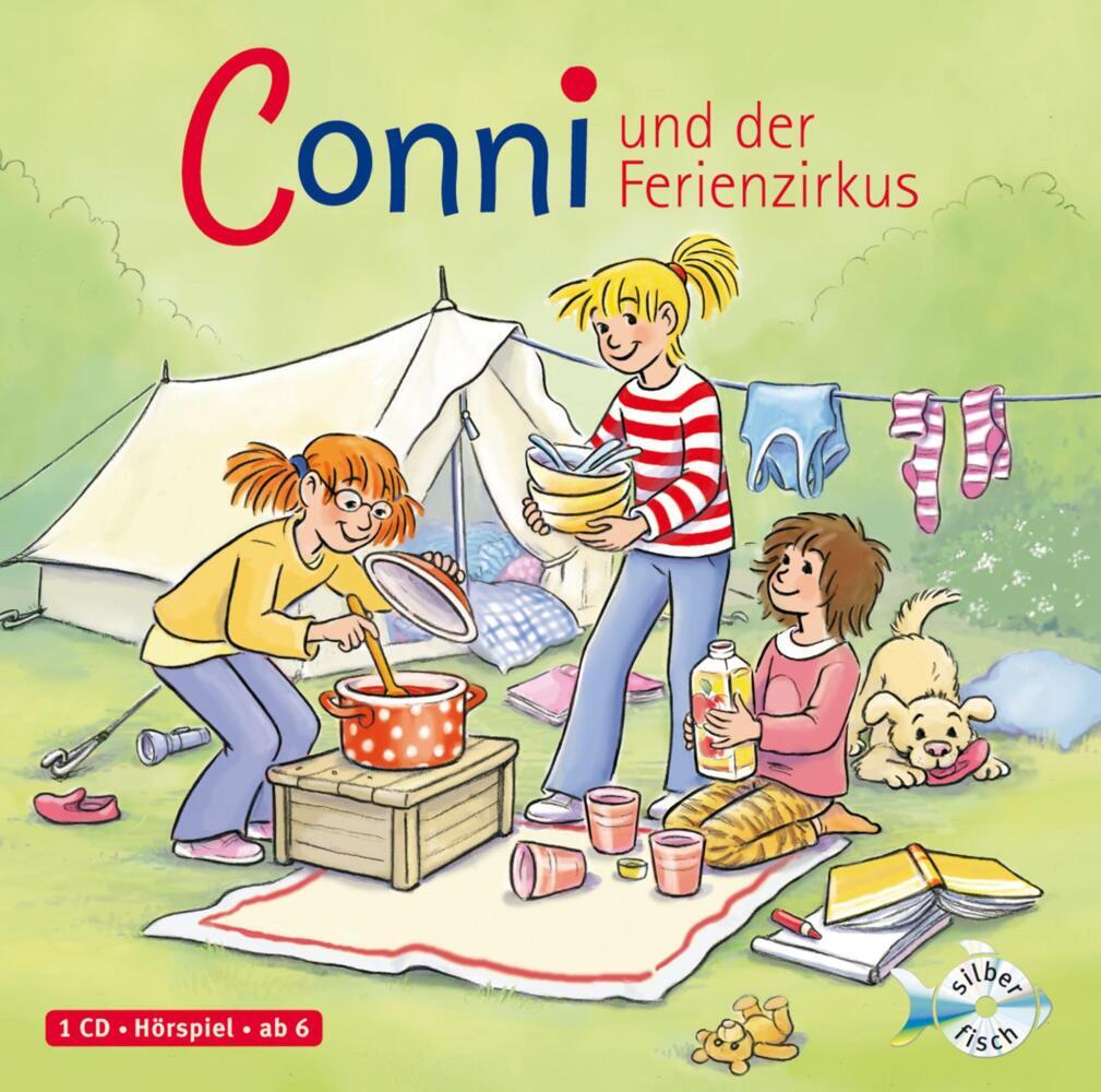 Conni und der Ferienzirkus, 1 Audio-CD main product photo