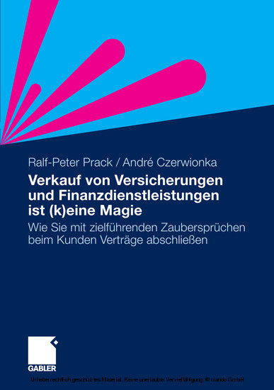 Verkauf von Versicherungen und Finanzdienstleistungen ist (k)eine Magie main product photo