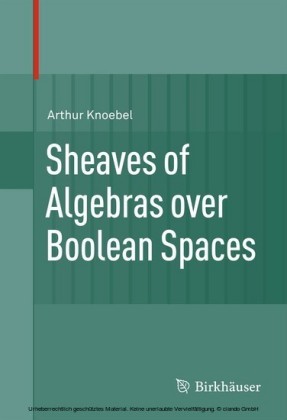Sheaves of Algebras over Boolean Spaces