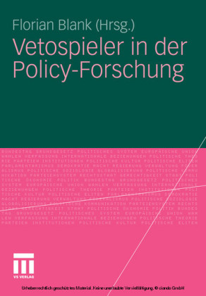 Vetospieler in der Policy-Forschung