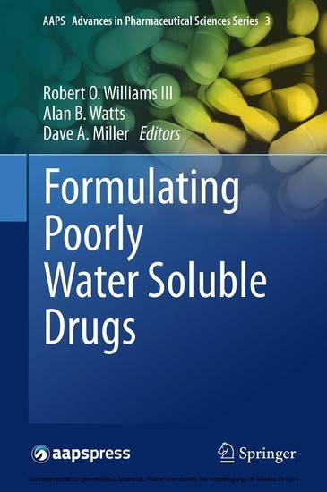 Formulating Poorly Water Soluble Drugs main product photo