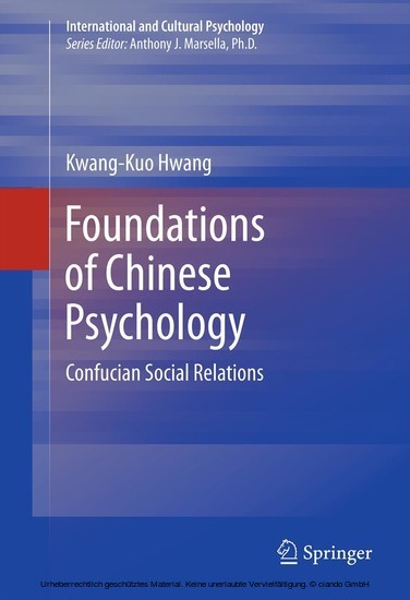 Foundations of Chinese Psychology main product photo