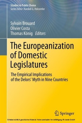 The Europeanization of Domestic Legislatures