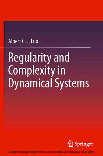 Regularity and Complexity in Dynamical Systems main product photo
