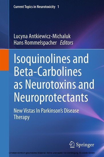 Isoquinolines And Beta-Carbolines As Neurotoxins And Neuroprotectants main product photo