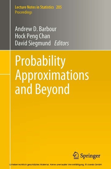 Probability Approximations and Beyond main product photo