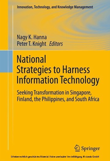 National Strategies to Harness Information Technology main product photo