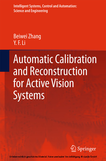 Automatic Calibration and Reconstruction for Active Vision Systems main product photo