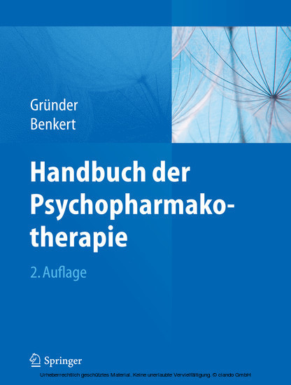 Handbuch der Psychopharmakotherapie main product photo