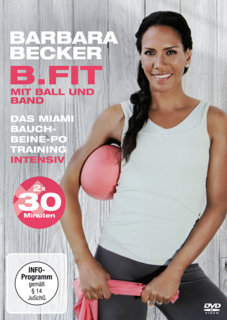 B.fit mit Ball und Band: Das Miami Bauch-Beine-Po Training intensiv, 1 DVD main product photo