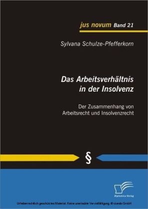 Das Arbeitsverhältnis in der Insolvenz: Der Zusammenhang von Arbeitsrecht und Insolvenzrecht main product photo