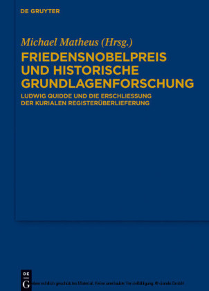 Friedensnobelpreis und historische Grundlagenforschung