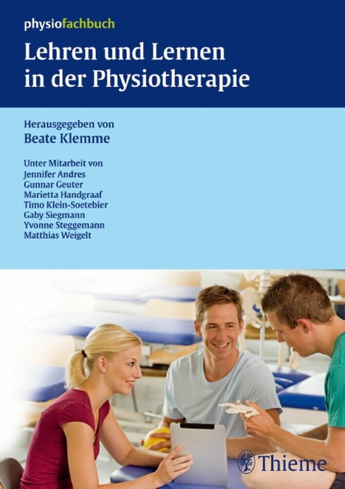 Lehren und Lernen in der Physiotherapie main product photo