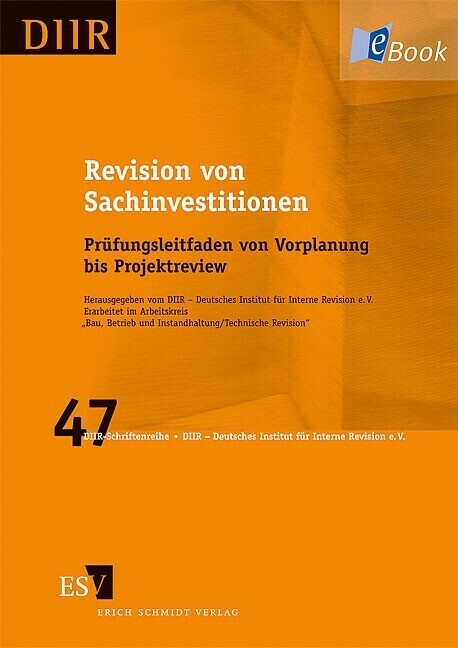 Revision von Sachinvestitionen main product photo