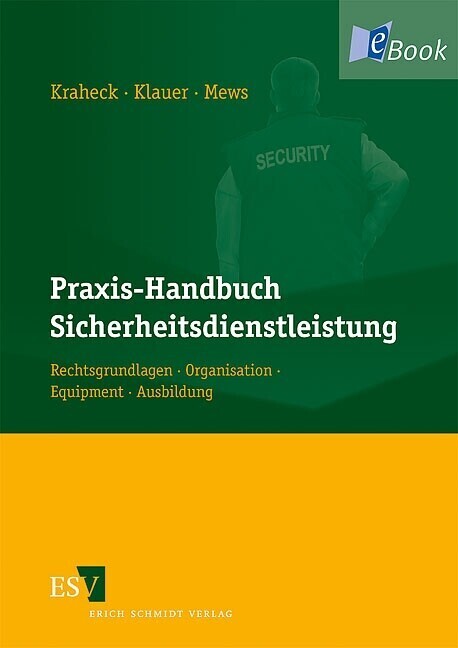 Praxis-Handbuch Sicherheitsdienstleistung main product photo
