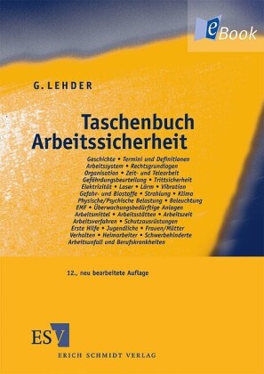 Taschenbuch Arbeitssicherheit