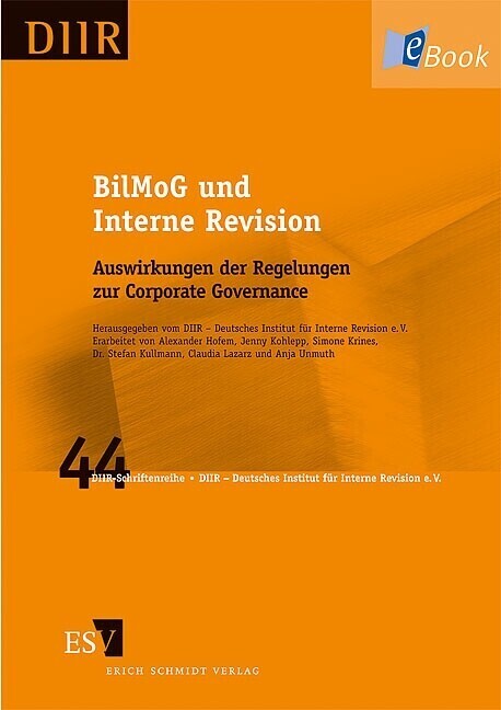 BilMoG und Interne Revision main product photo
