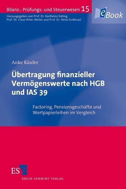 Übertragung finanzieller Vermögenswerte nach HGB und IAS 39 main product photo