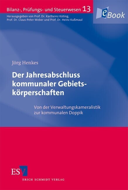 Der Jahresabschluss kommunaler Gebietskörperschaften main product photo