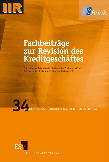 Fachbeiträge zur Revision des Kreditgeschäftes main product photo