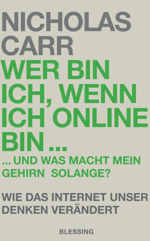 Wer bin ich, wenn ich online bin... main product photo