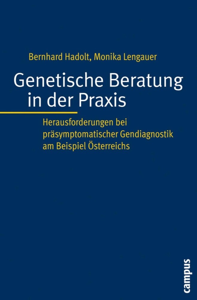 Genetische Beratung in der Praxis main product photo