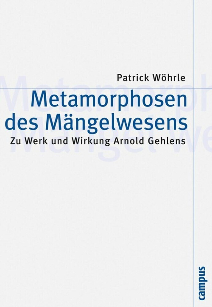 Metamorphosen des Mängelwesens main product photo