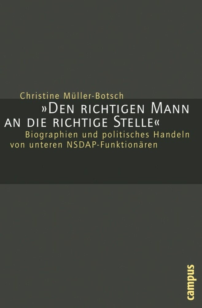 Den richtigen Mann an die richtige Stelle main product photo