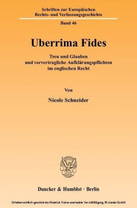 Uberrima Fides.