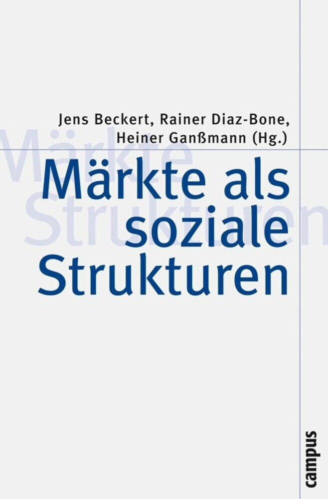 Märkte als soziale Strukturen main product photo