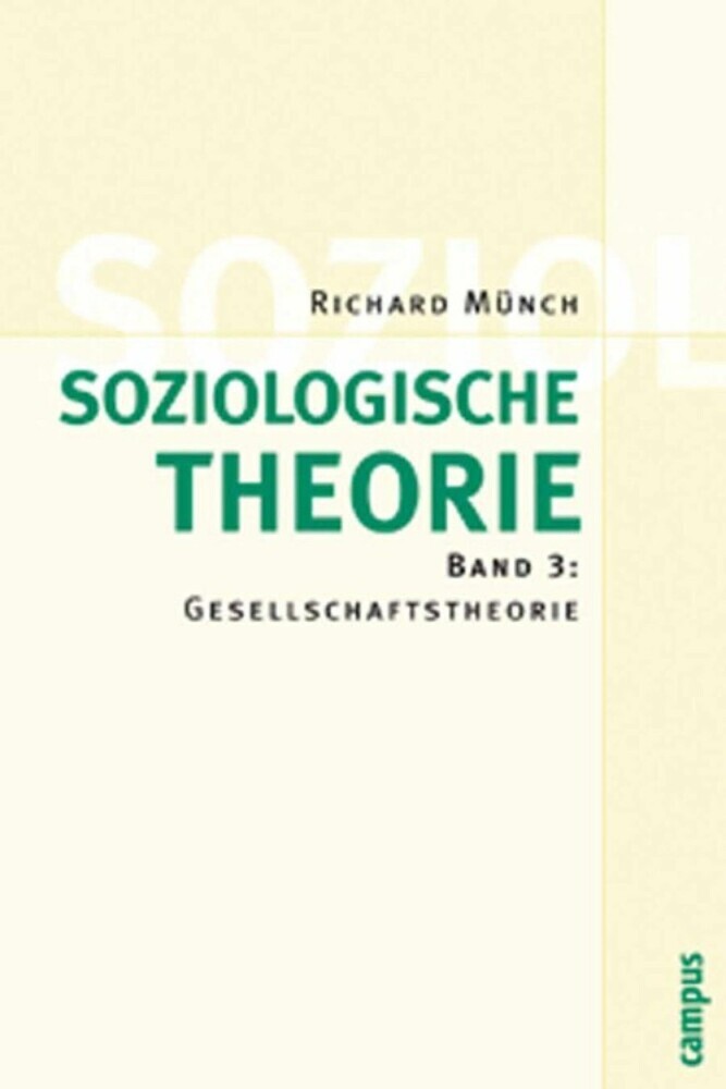 Soziologische Theorie. Bd. 3 main product photo