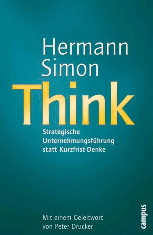Think - Strategische Unternehmensführung statt Kurzfrist-Denke main product photo