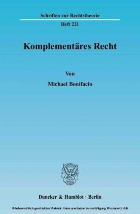 Komplementäres Recht.