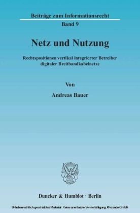 Netz und Nutzung.