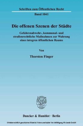 Die offenen Szenen der Städte. main product photo