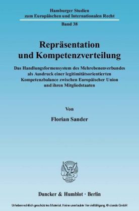 Repräsentation und Kompetenzverteilung.