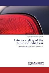 Exterior styling of the futuristic Indian car