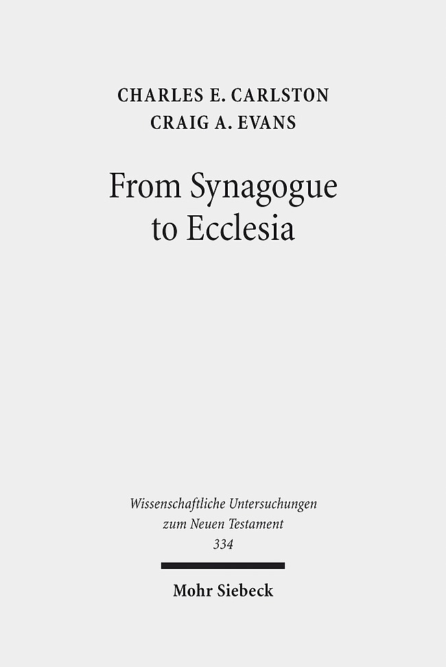 From Synagogue to Ecclesia main product photo