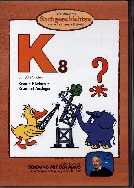 Bibliothek der Sachgeschichten - K9, Kran / Klettern / Kran mit Ausleger, 1 DVD main product photo