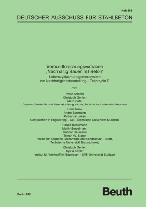 Verbundforschungsvorhaben "Nachhaltig Bauen mit Beton"