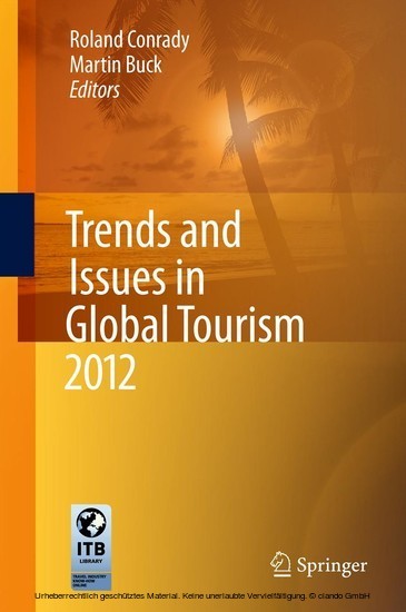 Trends and Issues in Global Tourism 2012 main product photo