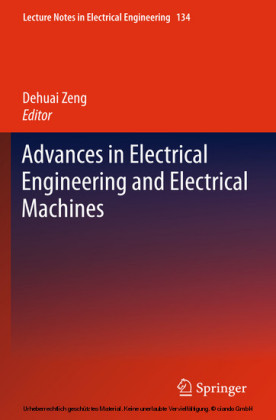 Advances in Electrical Engineering and Electrical Machines