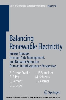 Balancing Renewable Electricity