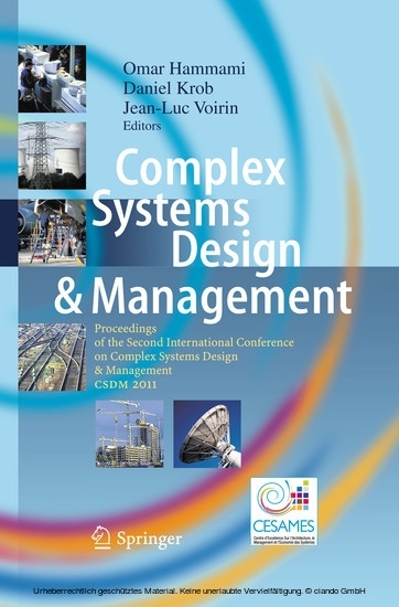 Complex Systems Design & Management main product photo